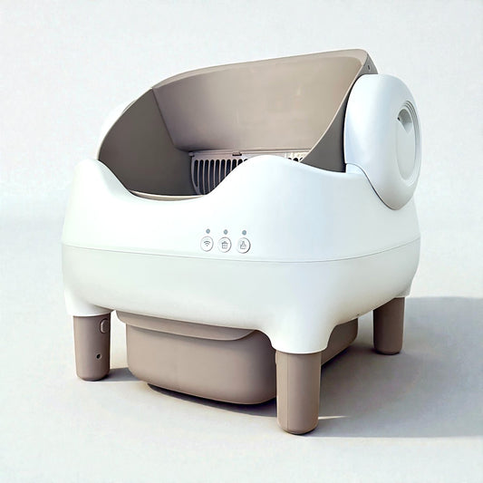 Selbstreinigende Katzentoilette